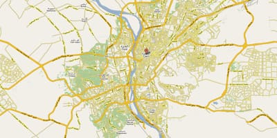 Cairo borg kort